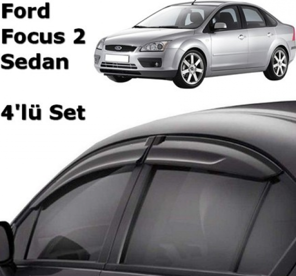 ford focus 2 4lü mugen cam rüzgarlıgı 2006-2011 arası ürün görseli 1