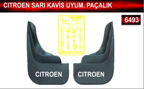 Cıtroen Sarı Kavis Uyumlu Paçalık Çamurluk Tozluk ürün görseli 1