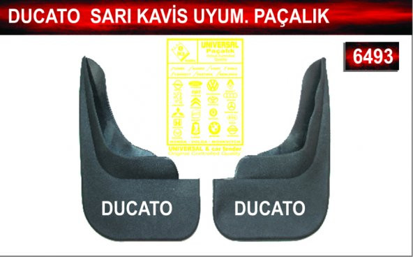 Ducato Saarı Kavisli Uyumlu Paçalık Çamurluk Tozluk ürün görseli 1