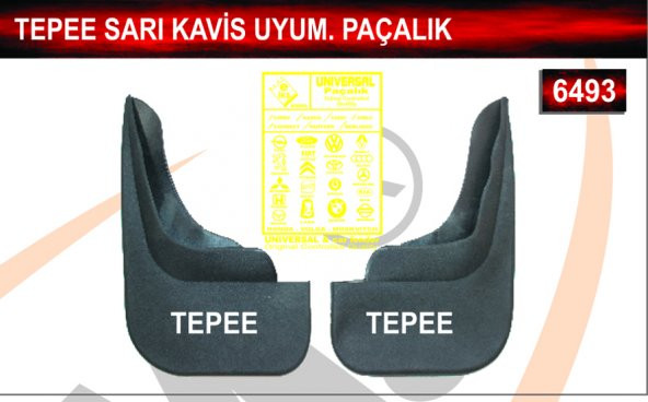 Tepee Sarı Kavis Uyumlu Paçalık Çamurluk Tozluk ürün görseli 1