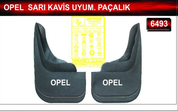 Opel Sarı Kavis Uyumlu Paçalık Çamurluk Tozluk ürün görseli 1