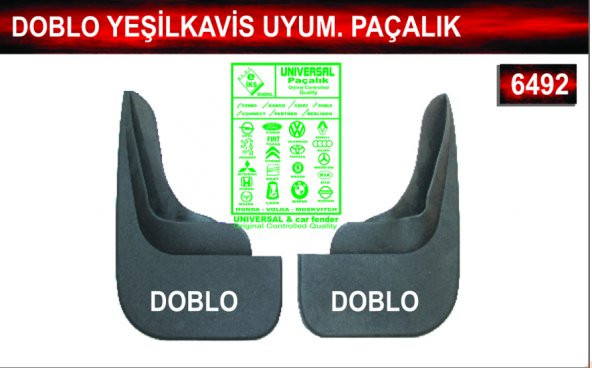 Doblo Yeşilkavis Uyumlu Paçalık Çamurluk Tozluk ürün görseli 1