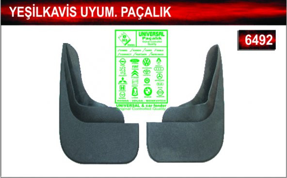 Yeşil Kavis Uyumlu Paçalık Çamurluk Tozluk ürün görseli 1