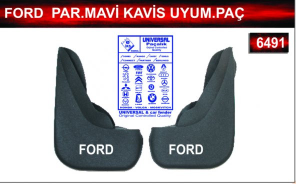 Ford Paçalık Mavi Kavis Uyumlu Paçalık Çamurluk Tozluk ürün görseli 1
