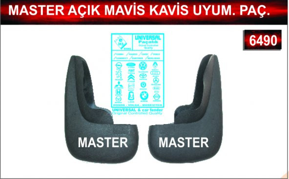 Master Açık Mavi Kavisli Uyumlu Paçalık Çamurluk Tozluk ürün görseli 1