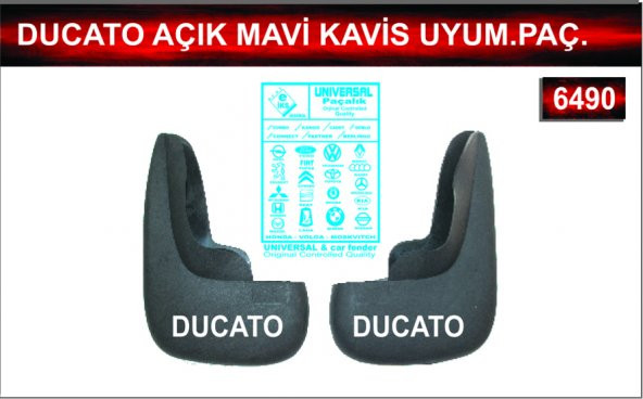 Ducato Açık Mavi Kavis Uyumlu Paçalık Çamurluk Tozluk ürün görseli 1