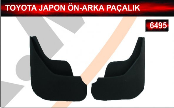 Toyota Japon Ön Arka Paçalık Çamurluk Tozluk ürün görseli 1