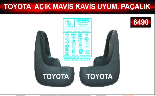 Toyota Açık Mavis Kavis Uyum Paçalık Çamurluk Tozluk ürün görseli 1