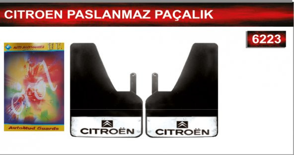 Cıtroen Paslanmaz Paçalık Çamurluk Tozluk ürün görseli 1