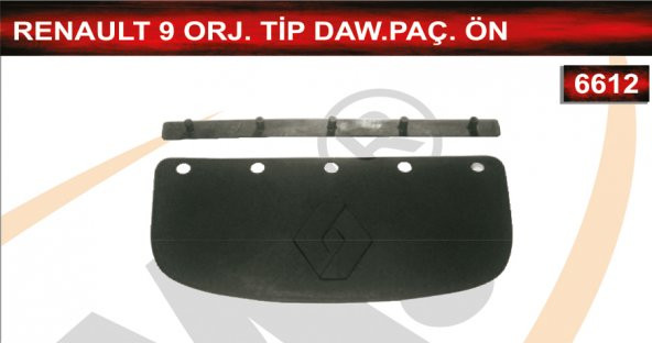 Renault 9 Orjinal Tip Daw Paçalık Çamurluk Tozluk Ön ürün görseli 1