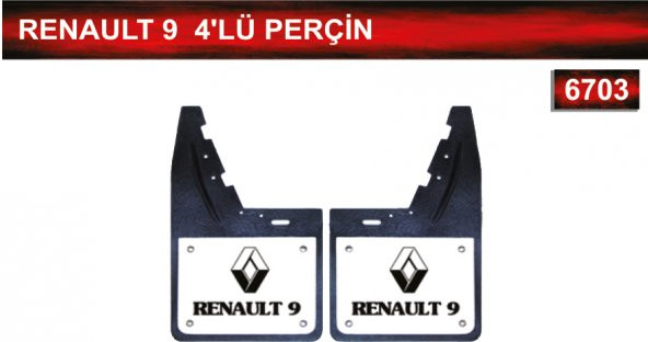 Renault 9 paçalık Çamurluk Tozluk ürün görseli 1