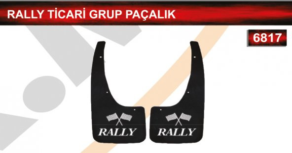 Rally Lüks Paçalık Çamurluk Tozluk Seti [Sağ Sol ürün görseli 1