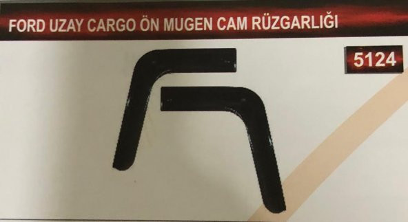 Ford Uzay Cargo Ön Mugen(2li) Cam Rüzgarlığı ürün görseli 1