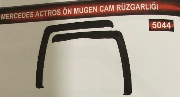 Mercedes Actros Ön Mugen(2li) Cam Rüzgarlık Seti ürün görseli 1