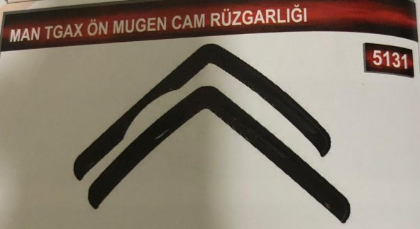 Man Tgax Ön Mugen Cam Rüzgarlık ürün görseli 1