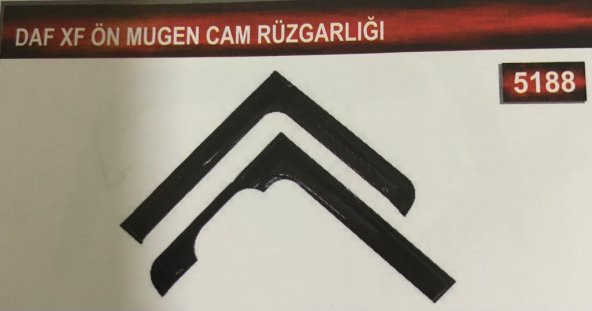 Daf XF Ön Mugen(2li) Cam Rüzgarlık Seti ürün görseli 1