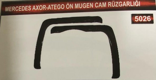 Mercedes Axor- Atego Ön Mugen(2li) Cam Rüzgarlık Seti ürün görseli 1