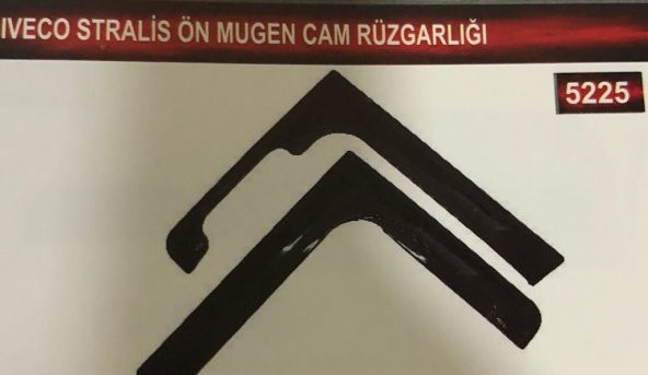 Iveco Stralis Ön Mugen(2li) Cam Rüzgarlık Seti ürün görseli 1