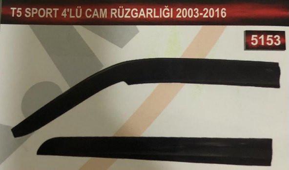 Volkswagen T-5 4lü Mugen Cam Rüzgarlık Seti ürün görseli 1