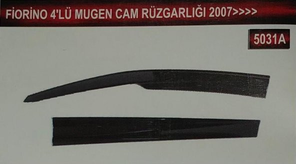 Fiorino 4lü Mugen Cam Rüzgarlık Seti ürün görseli 1