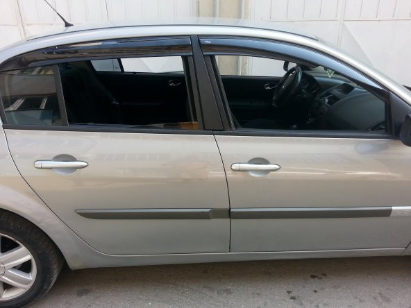 Megane 2- 4lü Mugen Cam Rüzgarlık Seti ürün görseli 1