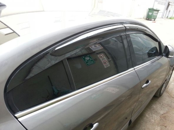 Fluence 4lü Mugen Cam Rüzgarlık Seti - Resim 3