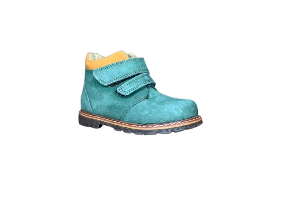 Momy Kids Yeşil Deri Unisex Çocuk Botu 36501 ürün görseli 1