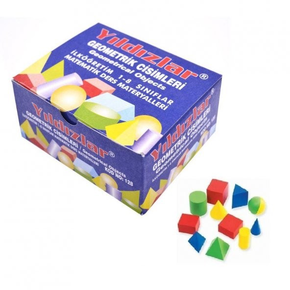 Geometrik Cisimleri 1 Paket Yıldızlar Geometrik Cisimler ürün görseli 1