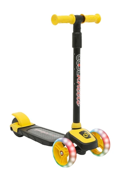 Cool Wheels 3 Yaş Ve Üzeri Sarı Twist Scooter ürün görseli 1