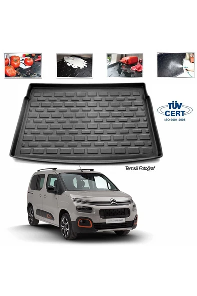 Leader Citroen Berlingo Bagaj Havuzu Paspası 2018-2019-2020 ürün görseli 1