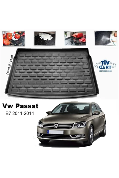 Leader Volkswagen Passat B7 Bagaj Havuzu Paspası 2011-2014 ürün görseli 1