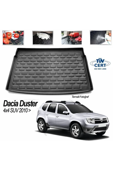 Leader Dacia Duster 4x4 Bagaj Havuzu Paspası 2010-2017 ürün görseli 1