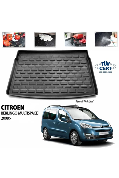 Leader Citroen Berlingo Bagaj Havuzu Paspası 2008-2017 ürün görseli 1