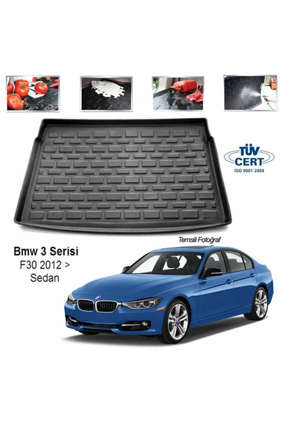 Leader Bmw F30 3 Serisi Bagaj Havuzu Paspası 2012-2019 ürün görseli 1