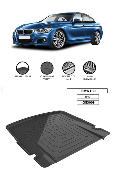 GÜNEŞLİ GARAJ Bmw F30 2012 Bagaj Havuzu ürün görseli 1