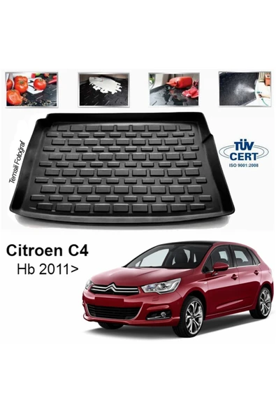 Leader Citroen C4 Bagaj Havuzu Paspası 2011-2020 ürün görseli 1