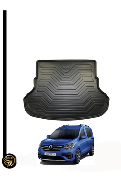 Black Gold Renault Express 2021+ Kauçuk Galaxy Model Bagaj Havuzu ürün görseli 1