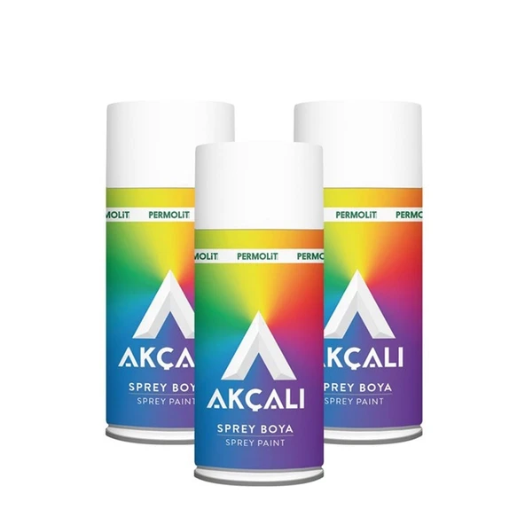 Akçalı310 Altın Yaldız Sprey Boya 400 ml 3 Adet ürün görseli 1