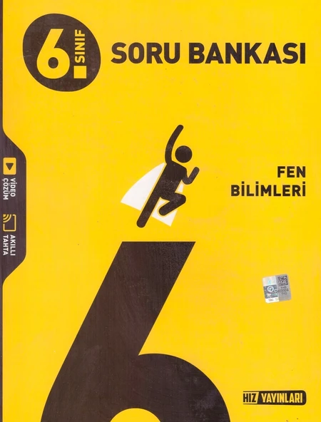 HIZ 6.SINIF FEN BİLİMLERİ SORU BANKASI ürün görseli 1