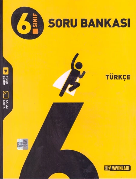 HIZ 6.SINIF TÜRKÇE SORU BANKASI ürün görseli 1
