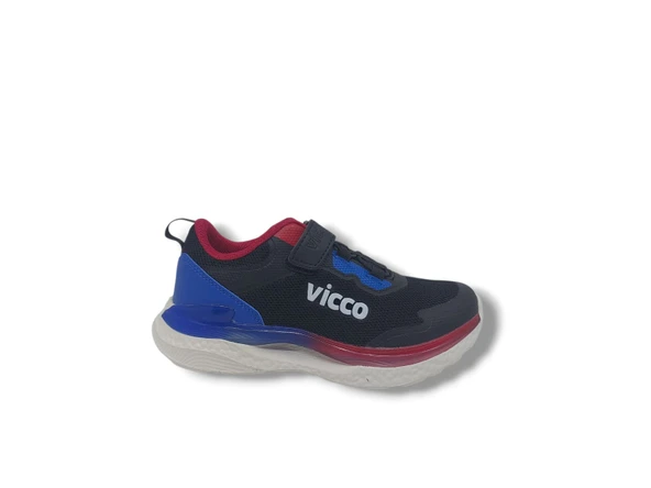 Vicco Yancy Çocuk Siyah - Saks Mavi Spor Ayakkabı ürün görseli 1