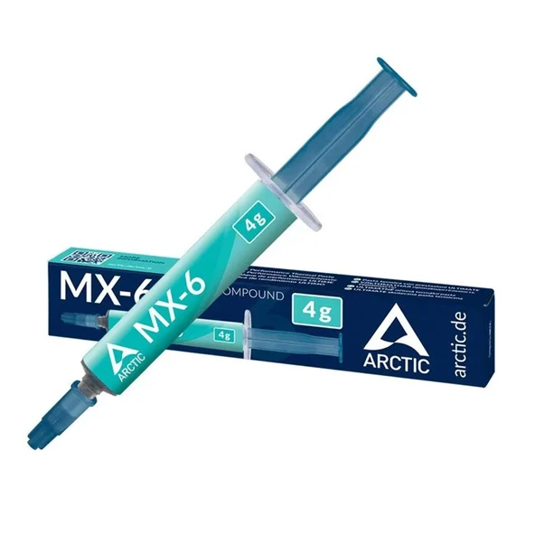 Arctıc mx-6 termal macun 4 gram  ( 7,5 w/mk ısı iletim gücü ) ürün görseli 1