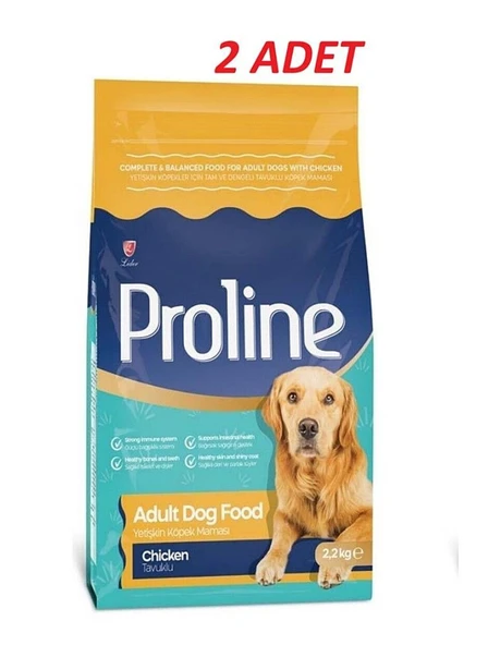 Pro Line Tavuklu Yetişkin Köpek Maması 2,2 Kg*2 Adet ürün görseli 1