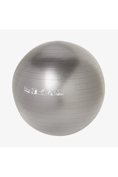 Energetics Unisex Gri Pilates Topu 75cm ürün görseli 1