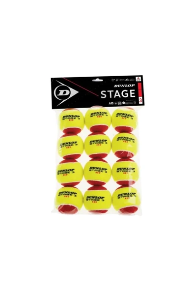 DUNLOP Stage 3 Tenis Topu 12 li ürün görseli 1