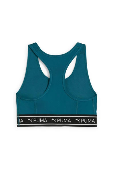 Puma 4KEEPS ELASTIC BRA - P Cold Green - Resim 2