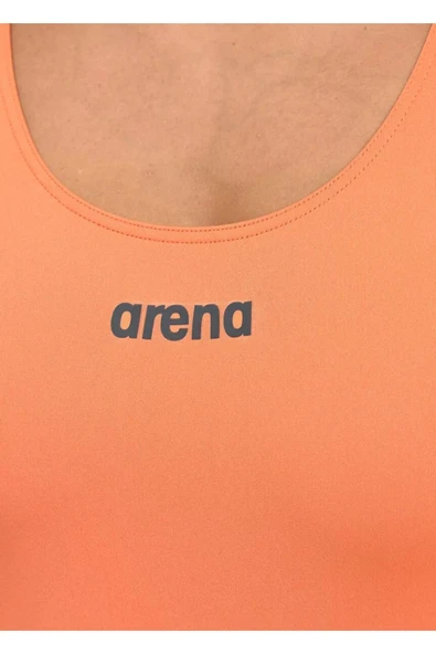 ARENA Team Swim Tech Solid Kadın Yüzücü Mayosu - Resim 2
