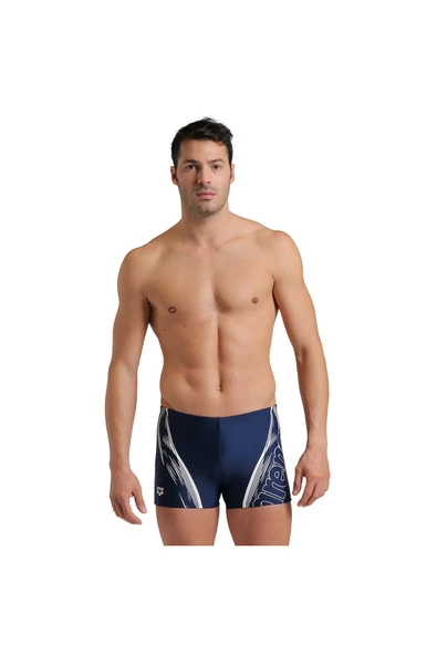 ARENA Swim Graphic Erkek Mavi Yüzücü Mayosu 005535710 ürün görseli 1