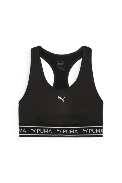 Puma 4KEEPS ELASTIC BRA - P PUMA Black-2024 v - Resim 4