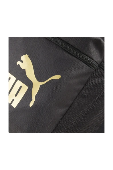 Puma Çanta Phase Backpack Siyah Gold 079943-03 - Resim 3